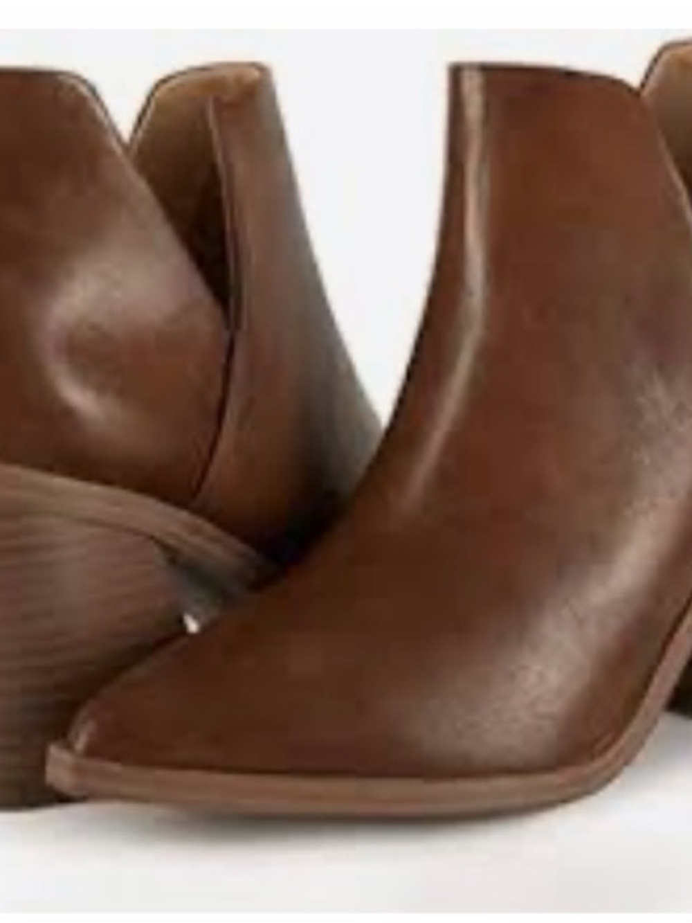 Classic Women's Brown Leather Ankle Boot
